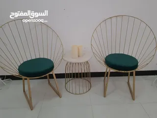  1 طقم كراسي 2 كرسي 1 طاولة