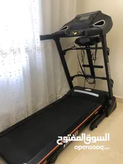  1 جهاز مشي بجوده خرافيه مع جهاز تدليك للبطن