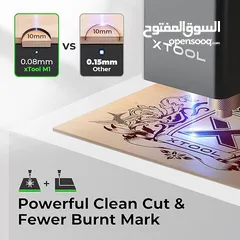  5 M1 xtool lazer cutter/ طابعه ليزر للخشب و الجلد