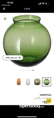  1 مزهرية ورد خضراء للبيع