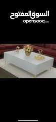  2 طاوله شاشه وطاوله وسط