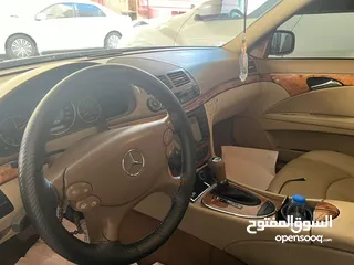  3 مرسيدس E230 موديل 2008 بحالة نظيف جداً