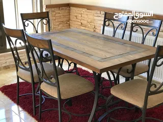 1 طقم سفرة مميز بهيكل فولاذ و  جودة عالية جداً لقطة