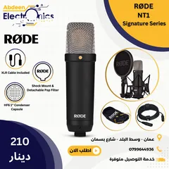  1 RODE NT1 Signature Series