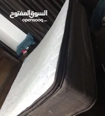  2 فرشة مزدوجه زمبركيه ماركه التوئم ارتفاع 33سم مواصفات عاليه استعمال خفيف