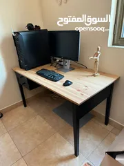  5 ikea desk and Ikea chair