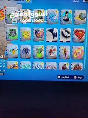  20 حساب فورت نايت 90 اسكن +3000فيبكس+مشحون السيزن الحالي