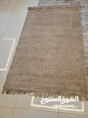  28 طقم سجاد تركي 3 قطع احجام مختلفة استخدام خفيف اصلي لون بيج اجمل لون  واجمل نقشة التركي سعر حررق