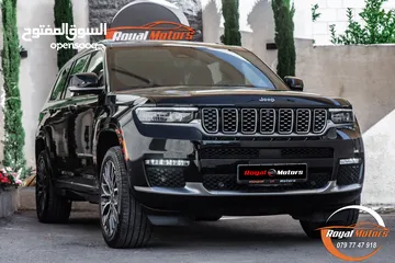  30 الان لدى رويال موتورز   Jeep Grand Cherokee L 2021 Summit