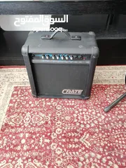  2 Crate guitar amplifier MX15