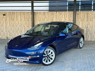  13 Tesla Model 3 Standerd Plus 2022 تيسلا فحص كامل بسعر مغررري جدا