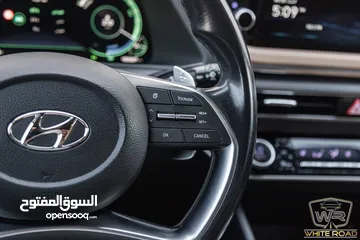  8 Hyundai Sonata 2022 Hybrid  يمكن التمويل بالتعاون مع المؤسسات المعتمدة لدى المعرض