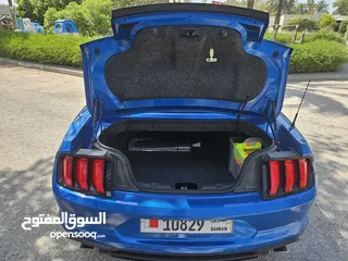  27 Mustang Black Interior, Blue Metalic Body, 2020 - 64 KM convertible