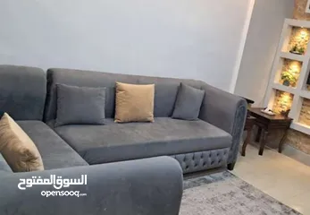  6 شقه مفروشه للايجار الجبيهه 125م الطابق ارضي