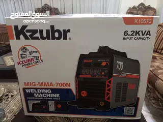  2 ماكينة لحام سي تو co2 mig خمسة كيلو نوع كازبر 700 امبير جديدة بكرتونتها غير مستخدمة للبيع على دفعتين