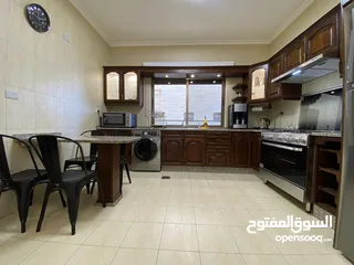  11 شقة فخمة مفروشة كامل للإيجار-طابق أرضي-110م-خلدا