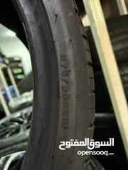  2 /:- اطار مستعمل بحالة ممتازة /:- قياس 275/30/20 العدد 1
