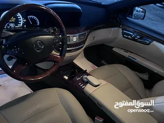  4 سياره مارسيدس للبيع S550 فول موصفات وارد امريكي محرك V8  مديل 2012