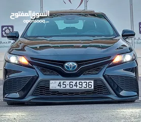  1 تويوتا كامري 2021 SE SPORT// أسود ملوكي// مميزة جدآ