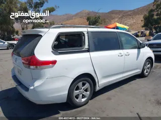  3 Toyota sienna Model 2011 LE Color white  Used cars from America in UAE