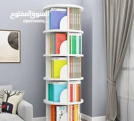  4 مكتبة دائرية 360 درجة