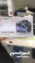  6 كاميرا كامون زوم Eos 2000D