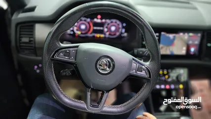  7 سكودا كودياك 2020 Skoda kodiaq spotr line full فتحة سقف بانوراما