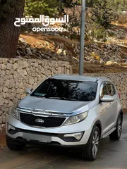  8 KIA SPORTAGE 2013 دفع رباعي في حالة  ممتازة وبسعر مميز عالكاش