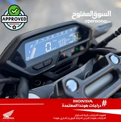  4 - دراجات تحت ضمانة هوندا -   - هوندا الدبور ( HORNET 2.0 موديل 2023 ) - قطعت مسافة 1,300 كم فقط  - ا
