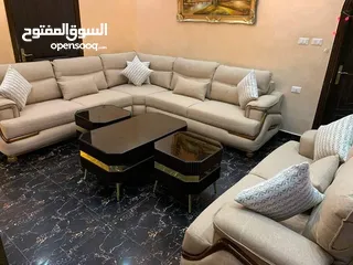  1 اطقم ضيوف خشب زان وسويد 2cm   بل كامل واسفنج دانلوب مكفول 5 سنوات عل فاتوره لاتتردد بل اتصال ماسة.
