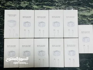  1 شواحن ايفون اصليه  20 واط  مكفول لمدة اسبوع