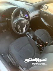  3 هونداي اكسنت 2015 سولار اتوماتيك فحص ممتاز موجوده بالخليل