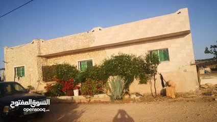  3 ارض للبيع قطعتين يوجد فيها اربع بيوت ثلاث جاهزات للسكن وواحد بدو تشطيب  15 دونم زيتون وحلويات دوالي