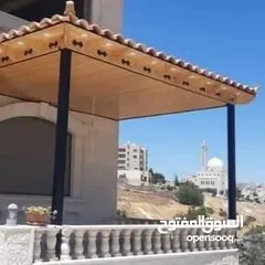  7 قرميد  مؤسسه العماوي لكافه اعمال تركيب القرميد والديكور والبرقولا  تركيب وصيانه