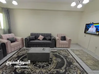  6 لاصحاب الذوقيات الراقيه غرفه وصاله بمنطقه النعيميه للايجار الشهري