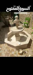  7 عرض على نوافير وشلالات وبابكيو حواض زريعه جميع انواع الحجر البناء والديكورات