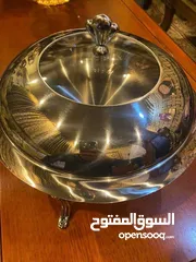  7 طبق تسخين دائري للبوفيه والمناسبات