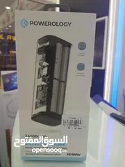  1 Powerology 24000mAh Crystalline Series Power Bank Dual Output PD100   مزدوج الإخراج وشحن سريع