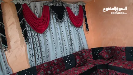  2 جلسه 8مقاعد بحاله جيده جدا+برادي عدد2+سجاده
