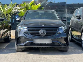  6 مرسيدس بنز EQC كهربائية بالكامل 2022 Mercedes Benz EQC 350 4MATIC Black Edition