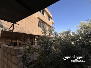  12 عمارة ثلاث طوابق + شقة ارضية عظم +تسوية  + كراج سيارات  للبيع