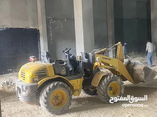  3 مدحله و جرافه صغيره و مداحل و حفارات لايجار تزفيت ساحات و شوارع مدحله جرافه بوبكات