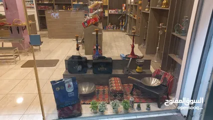  9 خشب ديكور لمحل اراجيل بحالة ممتازة للبيع