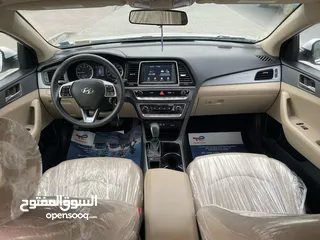  10 HYUNDAI Sonata 2018 in Excellent Condition (Original Paint) هيونداي سوناتا 2018 صبغة الوكالة