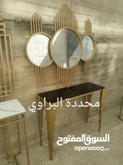  21 طاولات سفرة  طاولات وسط  طاولات سيرفس  مداخل