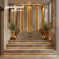  6 تنفيذ التصميم الداخلي للمشاريع السكنيه والتجاريه