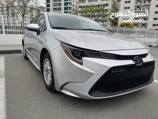  22 Toyota corolla Hybrid 2020 تويوتا كورولا هايبرد