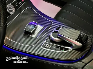  21 Mercedes Benz E300 2017 AMG Kit Night package مميزة جداً