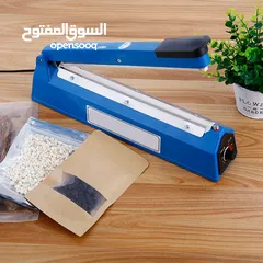  12 ماكينة لحام جميع اكياس البلاستيك مقاس 20 و25 و30و40 سم غلق الاكياس تسكير كيس بلاستيك اغلاق ختم الكيس
