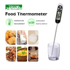  1 ميزان قياس حرارة الطعام و المشروبات و السوائل جهاز Thermometer لقياس درجه الحراره طعام ثيرموميتر